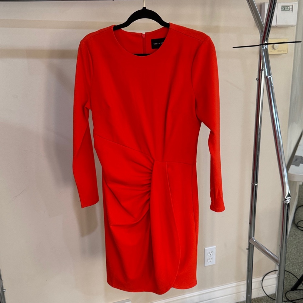 Flattering Orange Dress
